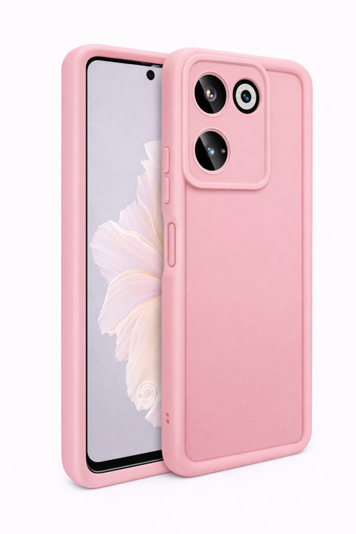 Tecno Camon20-4G/Camon20Pro-4G Uyumlu Kamera Çıkıntılı Mat Silikon Telefon Kılıfı
