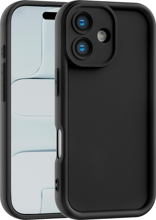 iPhone 17 Uyumlu Kamera Çıkıntılı Mat Silikon Telefon Kılıfı