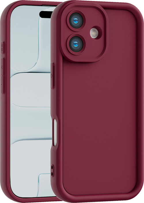 iPhone 17 Uyumlu Kamera Çıkıntılı Mat Silikon Telefon Kılıfı