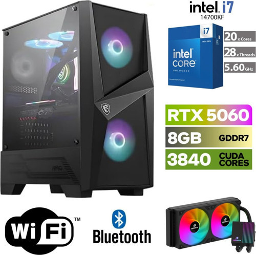 Gaming SG1-153 i5-13400F 16GB 512GB SSD 8gb RTX3050 DOS Masaüstü Oyun Bilgisayarı