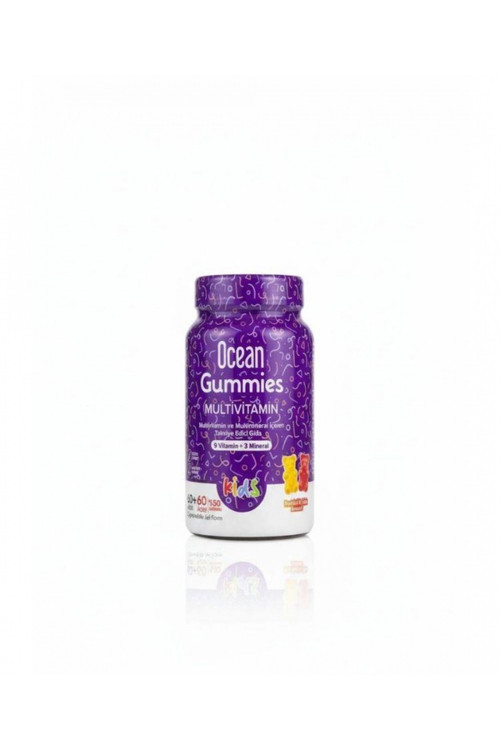 Ocean Gummies Multivitamin Kids 120 Çiğnenebilir Jel Form