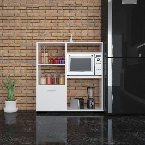 Mutfak Dolabı Mikro Dalga Dolabı Bolmeli Rarflı Dolap Ofis Dolabı Çok Amaçlı Dolap