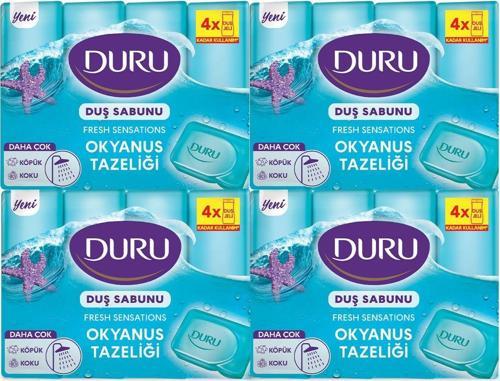 Fresh Sensations Okyanus Tazeliği 16 Adet Duş Sabunu 4x600gr