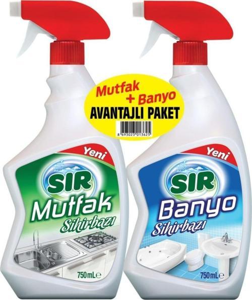 Mutfak + Banyo 750 + 750 ml