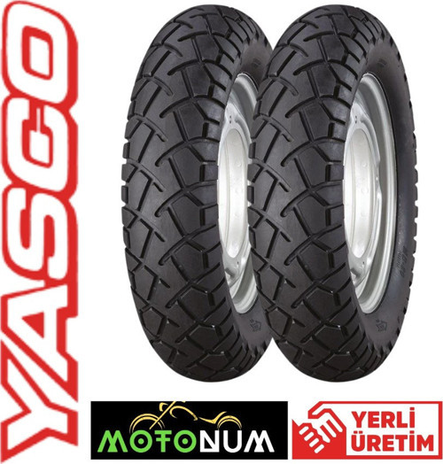 Kuba Pesaro 50-X Ön Arka Lastik Takım Yasco (4 Mevsim) MN0023
