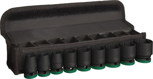 PRO Impact Lokma Seti 1/2 inç Standat 10-27mm 9 Ad