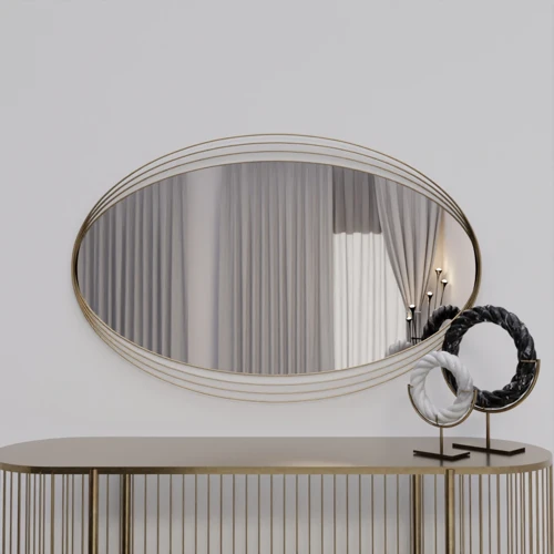 Estia Gold Dekoratif Ayna