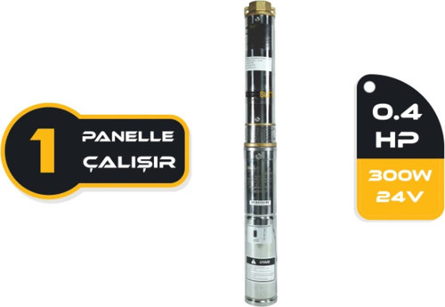 Dc Pompa 0.4 Hp / 300W / 24V (3Rdc3-35-24-300)