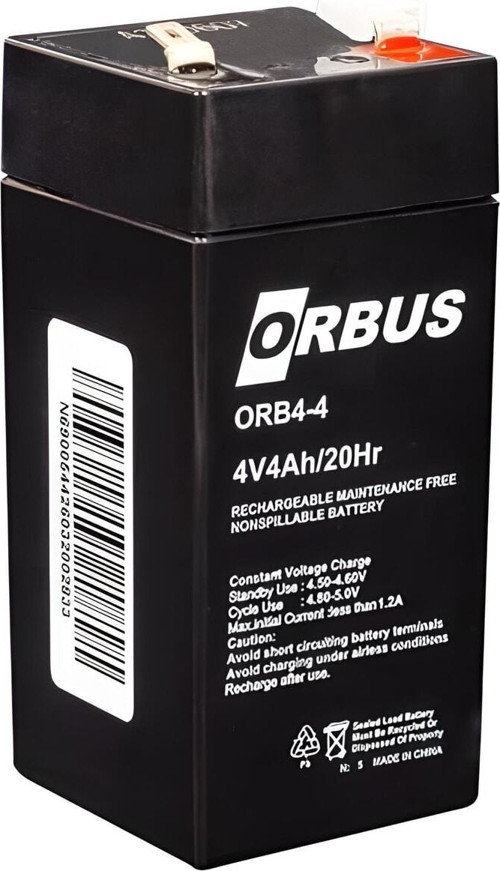 4V 4Ah Bakımsız Kuru Akü
