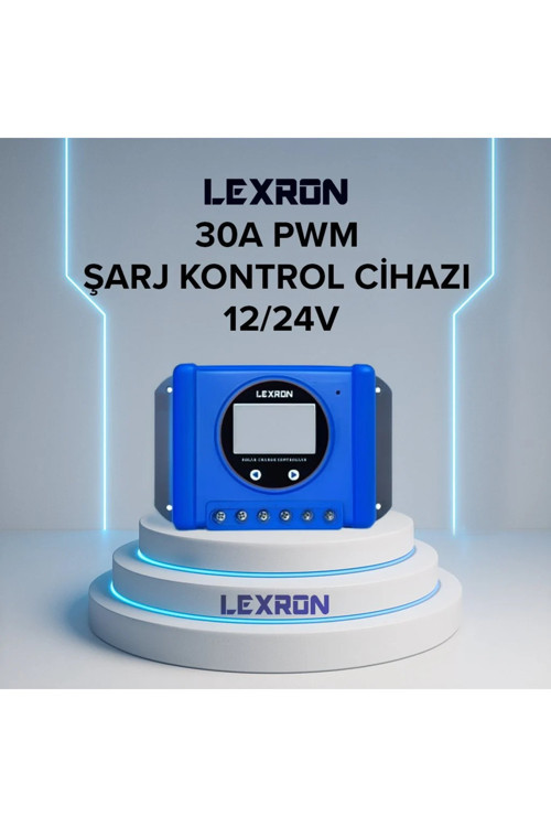 30A 12/24V Pwm Şarj Kontrol Cihazı