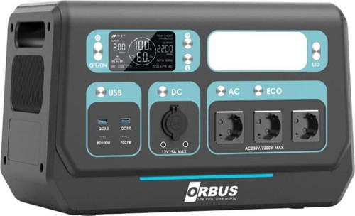 2400W (2048Wh) Power Station Taşınabilir Güç Kaynağı
