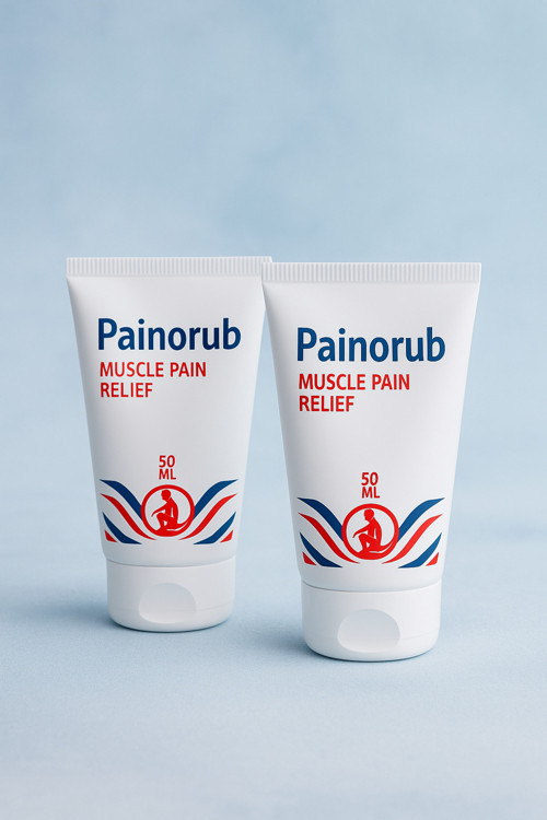 Painorub Kas Ve Vücut Masaj Kremi Tüp – Günlük Kullanım – 50 Ml X 2 Adet