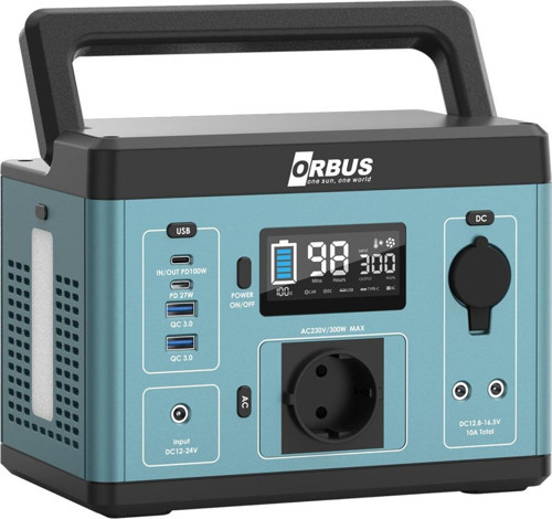 Ops-300 300 Watt Power Station Taşınabilir Güç Kaynağı İstasyonu (Lityum İyon)