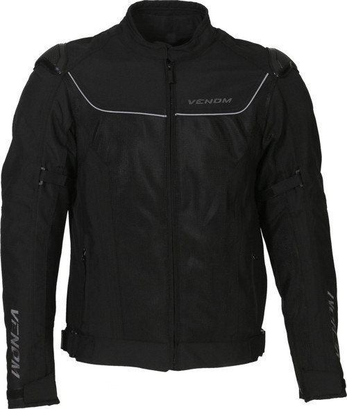 Motosiklet Montu Raptor Hörgüçlü Full Korumalı 4 Mevsim Motorcu Mont Siyah