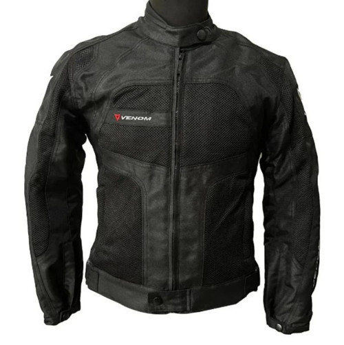 Motosiklet Mont Erkek Siyah Dynamic Montu 4 Mevsim ( Bir Beden Büyük Tercih Ediniz)