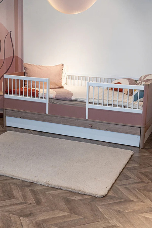 Apex Polo 8707 Vizon Peluş Düz Şekilli Halı
