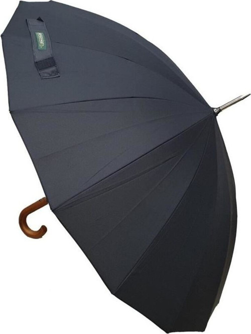 A241G Premium Baston Şemsiye Siyah 105 Cm