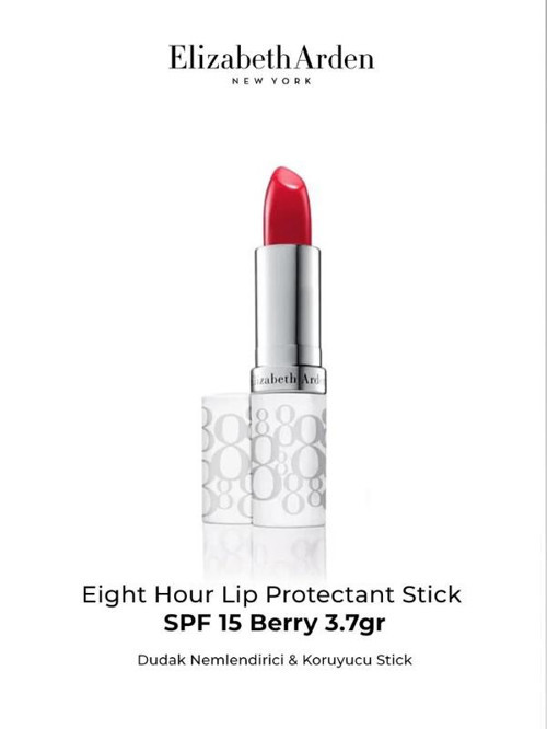 Eight Hour Cream Spf15 Dudak Koruyucu Balm Stick Berry 3.7g