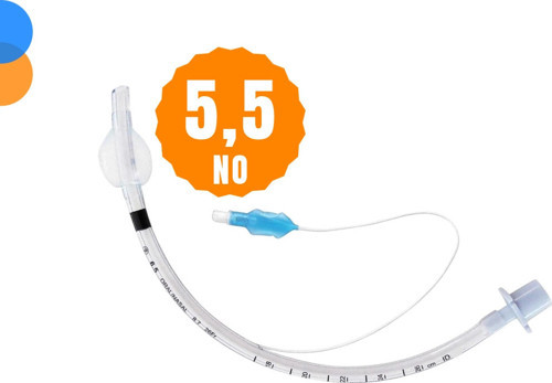 Entübasyon Tüpü (Endotrakeal tüp) Kaflı (Balonlu) No: 5,5