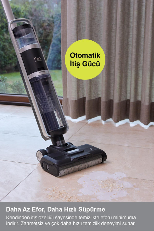 WD 7 Pure Clean Islak Kuru Dikey Şarjlı Süpürge
