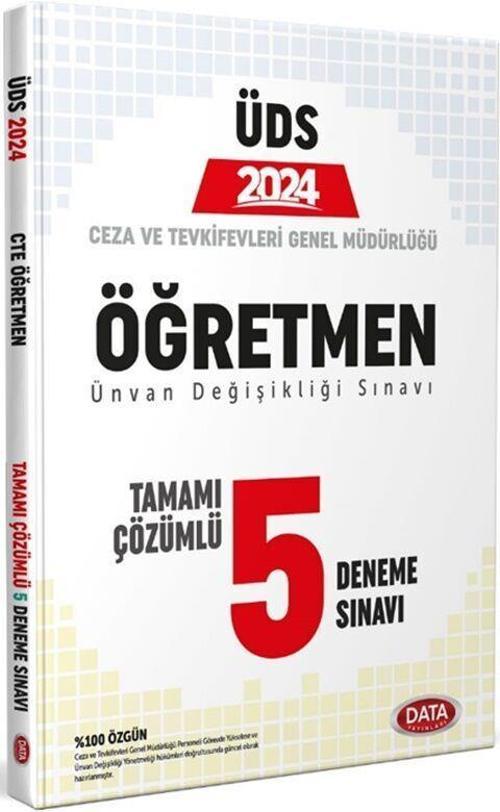 Ceza ve Tevkifevleri Genel Müdürlüğü Öğretmen UDS Tamamı Çözümlü 5 Deneme Sınavı