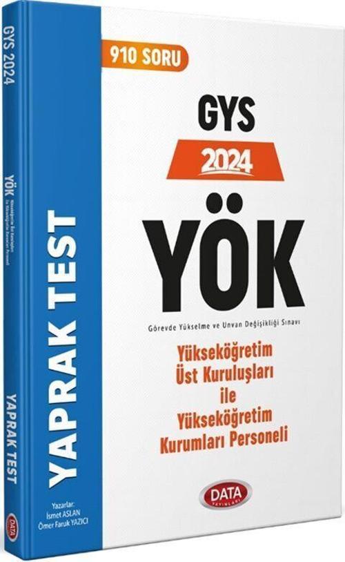Yükseköğretim Üst Kuruluşları ile Yükseköğretim Kurumları Personeli YÖK Yaprak Test