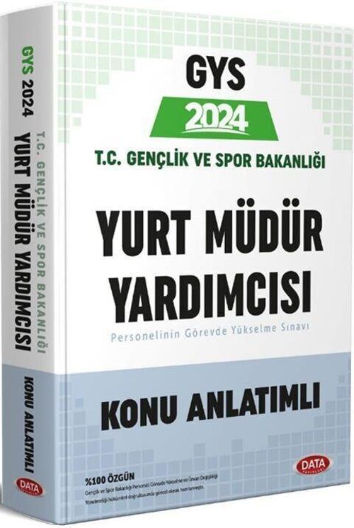 2024 GYS Gençlik ve Spor Bakanlığı Yurt Müdür Yardımcısı Konu Anlatımlı Hazırlık Kitabı