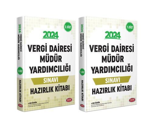 2024 Maliye Bakanlığı Vergi Dairesi Müdür Yardımcılığı Konu Anlatımlı Hazırlık 2 Cilt