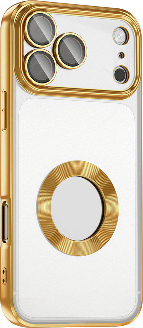 iPhone 17 Pro Max uyumlu Kılıf Logo Gösteren Kamera Korumalı Silikon