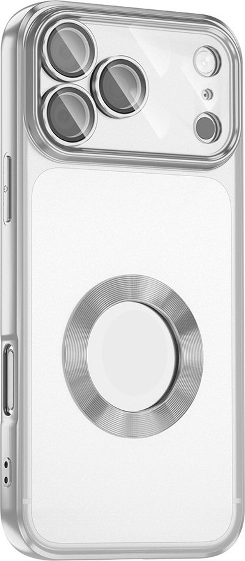 iPhone 17 Pro Max uyumlu Kılıf Logo Gösteren Kamera Korumalı Silikon