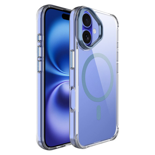 iPhone 17 uyumlu Kılıf Azor Köşeler Airbagli Kamera Standlı M-Safe Şarj Özellikli