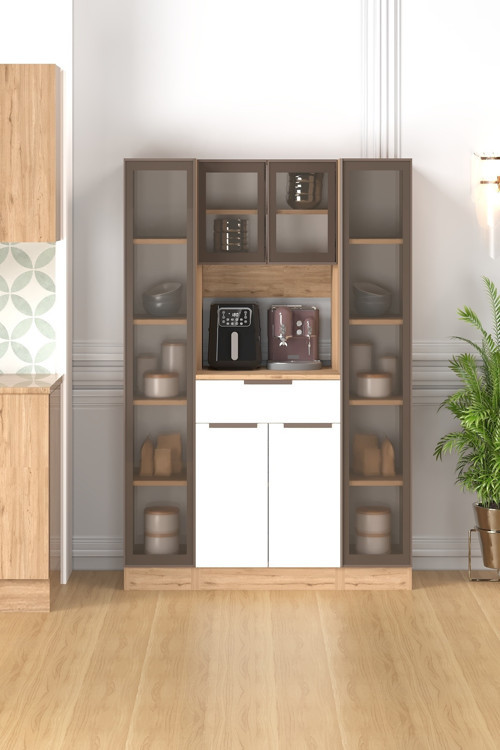 120 CM BROWN ÇOK AMAÇLI DOLAP