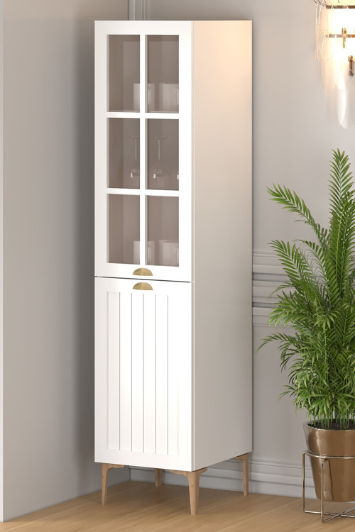 40 cm Esin Çok Amaçlı Boy Dolabı Membran Mdf, Kiler Dolabı
