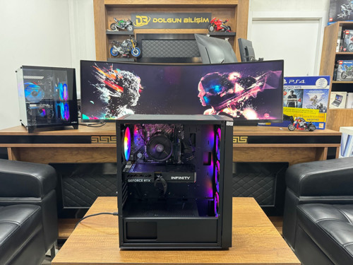 Dolgun Teknoloji 4731 AMD Ryzen 5 5600 16GB DDR4 1TB RTX5060 8GB W11 Pro Oyuncu Kasası