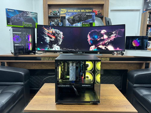 Dolgun Teknoloji 4732 AMD R5-7500F 16GB 1TB RTX5060Ti 16GB W11 OEM Oyuncu Kasası