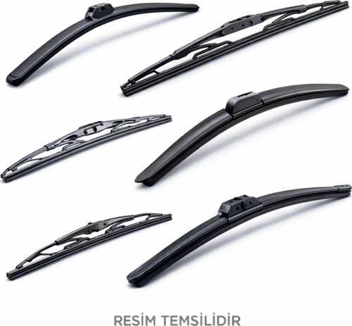 MUZ TIP U KANCALI SILECEK SUPURGESI UNIVERSAL 20 500mm KOLI: 100 ADET