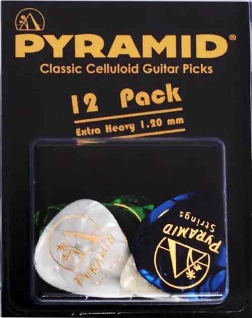 Gitar Aksesuar Pena 12 Adet Pyramid 1.20 MM Extra Heavy 557CP
