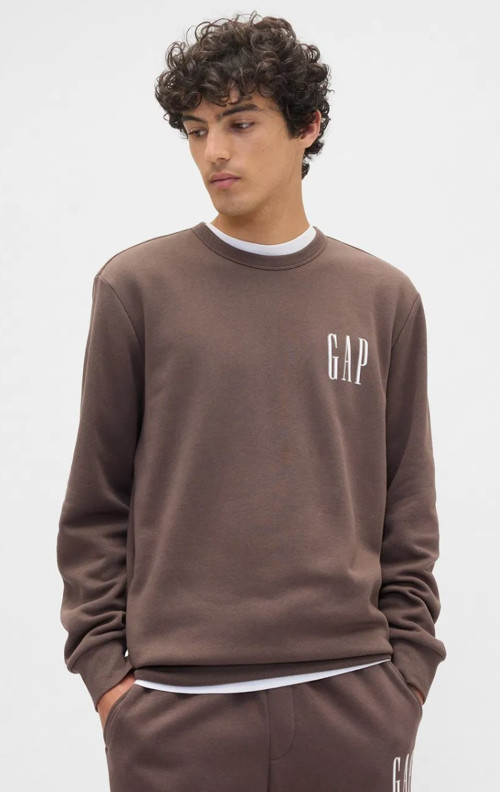 645634 Gap Logo Fleece Sweatshirt Erkek Sweatshirt