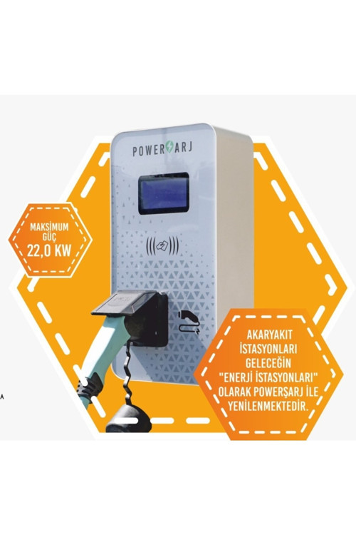 22 Kw Ac Şarj Istasyonu Pro-Connected Model