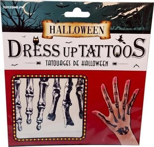 Parti Cadılar Bayramı Halloween Dövme Tattoos 12li Karışık Model