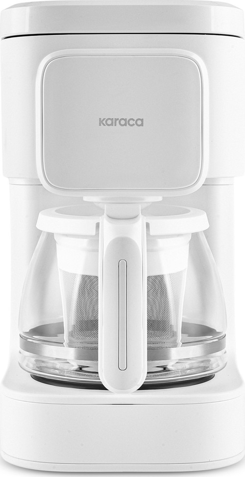 Just Coffee Aroma 2 In 1 Filtre Kahve ve Çay Demleme Makinesi Matte White