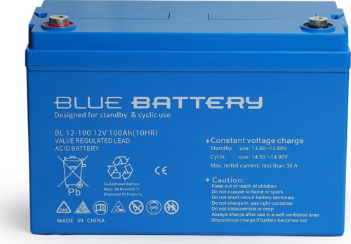 12 Volt 100 Amper Bakımsız Kuru Akü 12V 100 Ah Ups Aküsü
