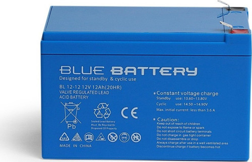 12 Volt 12 Amper Bakımsız Kuru Akü 12 V 12 Ah Ups Aküsü
