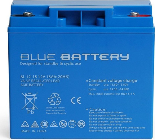 12 Volt 18 Amper Bakımsız Kuru Akü 12V 18 Ah Ups Aküsü