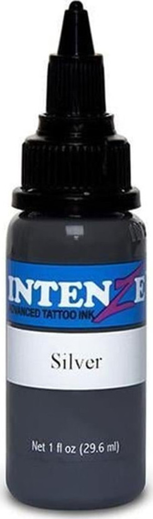 Silver - Intenze Dövme Boyası - 1oz/30ml