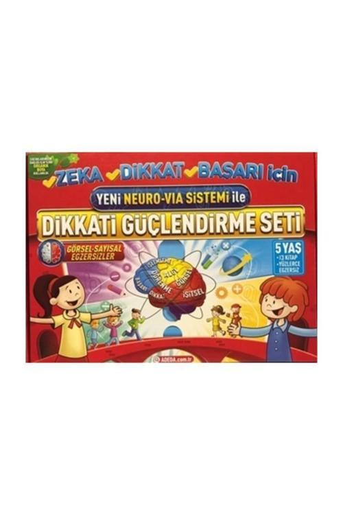 Adeda - DGS Dikkati Güçlendirme Seti  Anasınıfı – 5 Yaş (3 Kitap Takım)