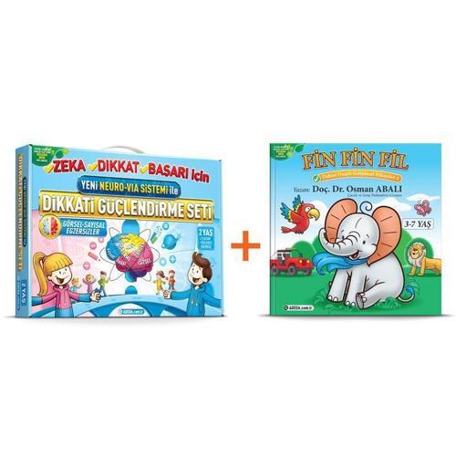 Adeda Dikkati Güçlendirme Seti 2 Yaş + Fin Fin Fil