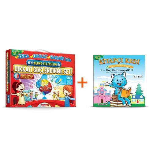 Adeda Dikkati Güçlendirme Seti 5 Yaş + Kitapçı Kedi