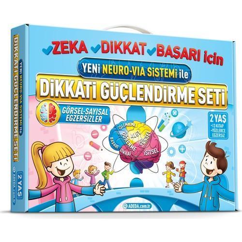 Dikkati Güçlendirme Seti - Anasınıfı 2 Yaş Neuro Via - Osman ABALI