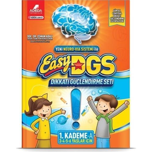EASY Dikkati Güçlendirme Seti 3-6 yaş A Kitapçığı - Osman Abalı